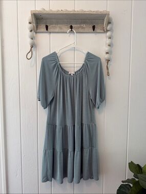 AVLN Studio Teal Dress